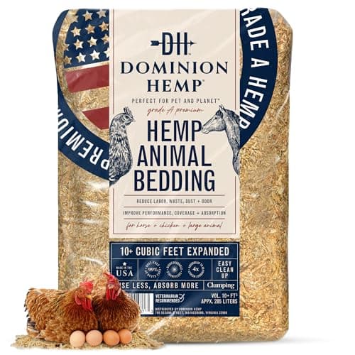 Hemp Bedding, Small Bag (2+ Cubic Feet) - Dominion Hemp