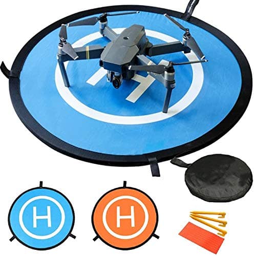 Sunnylife Drone Landing Pad 35cm Fast-Fold Double-Sided Leather ...