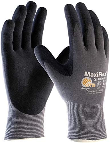 Javlin Maxiflex Ultimate Fully Dipped Microfoam Nitrile Coated Gloves ...