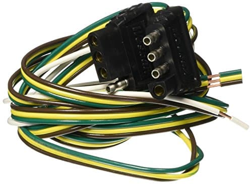 Wesbar Wiring Connector, 4-Way Flat Trailer End, 30 ft. Length Wire ...