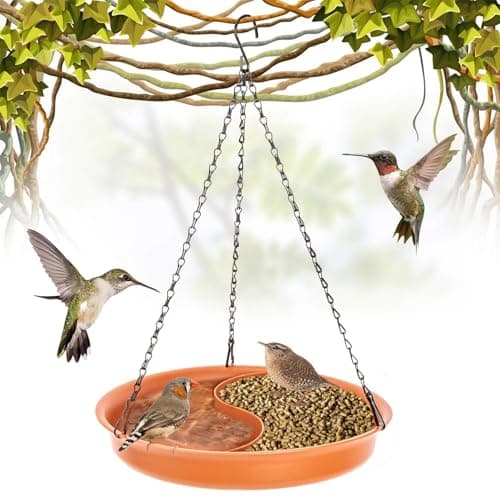LQXZWJY Bird Bath Hanging Bird Feeder CARGEN Garden Bird Bat Bird ...