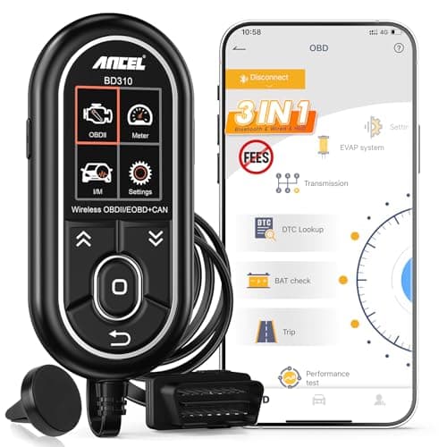 ANCEL BD310 OBD2 Scanner Bluetooth - Diagnostic Tool for Car - App ...