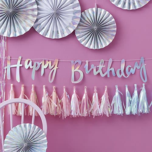 Ginger Ray Pastel Party Bunting Banner