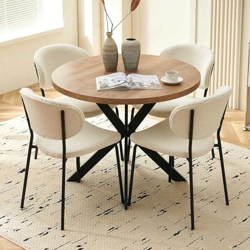 Homedot Round Dining Table Set …