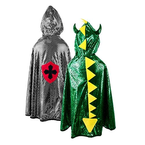 Reversible Dragon & Knight Costume for Kids – Pretend Play – Alder ...