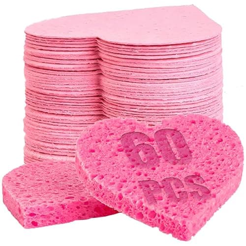 Compressed Facial Sponges,Face Sponge,Cellulose Facial Sponges Makeup ...