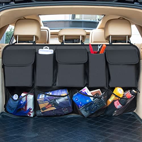 Backseat Organizer by Freddie and Sebbie - http://freddieandsebbie.com ...
