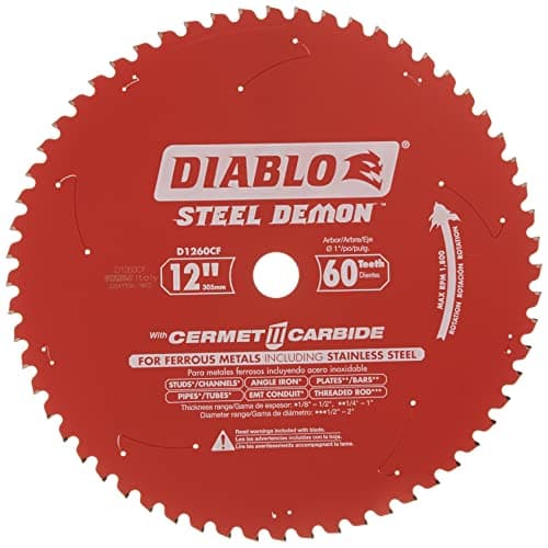 Lame de coupe pour métal Diablo Steel Demon en cermet