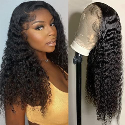 Beauty Forever Peruvian Deep Wave Lace Front Wig