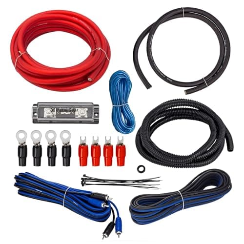 Amazon.com: 4 Gauge Amp Wiring Kit by InstallGear - Complete ...