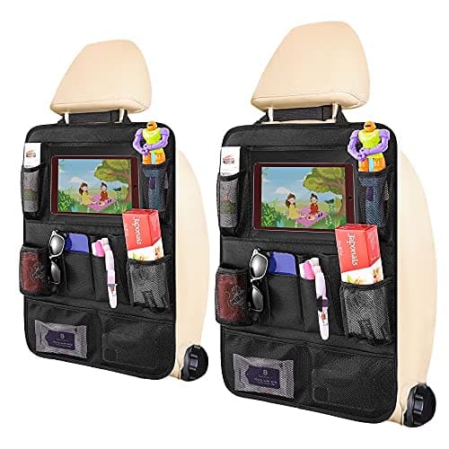 Gorla Premium Universal Seat Covers with Back Pocket Organizer