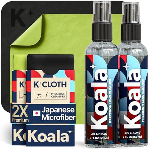 Koala Kleaner Alcohol Free Eyeglass Lens Cleaner Travel Size Spray Kit ...