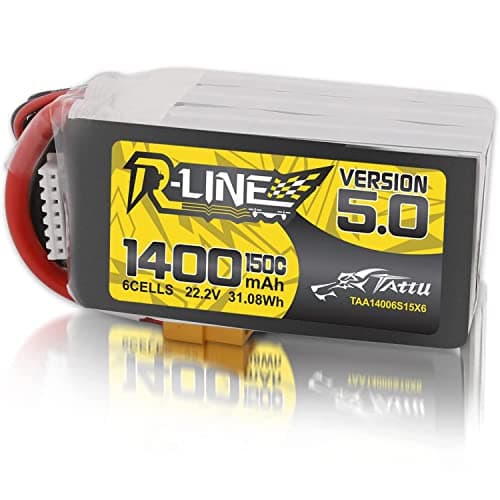 Tattu 6S 1300mAh Lipo Battery R-line V4 130C