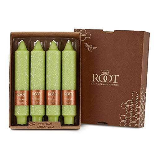 Amazon.com: Root Candles Unscented Tealights Beeswax Blend 4-Hour ...