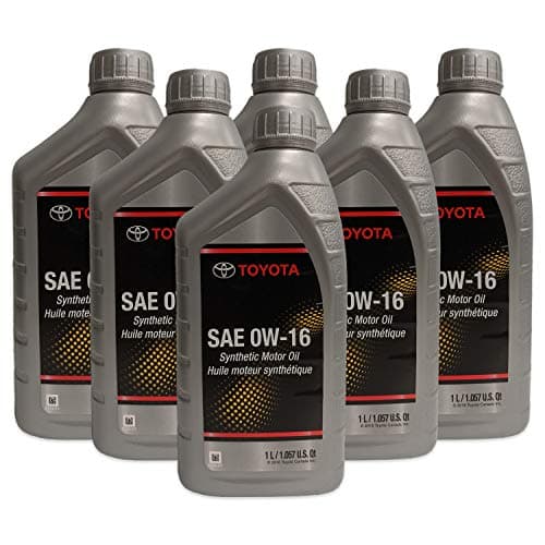 Huile moteur d origine Toyota 0W-16 synthétique