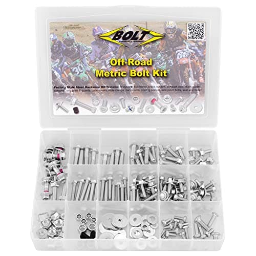 Metric Motorcycle Bolt Kit - 180 Piece – EMD Online
