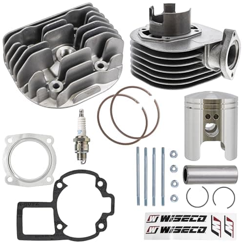 Race Cylinder and Lightweight Wiseco Piston Kit with Valve Pockets