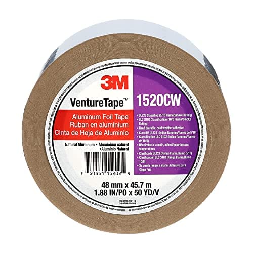 3M Venture Tape 1520CW Cold Weather Aluminum Foil Tape