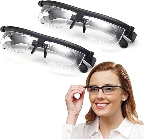 Focus adjustable glasses