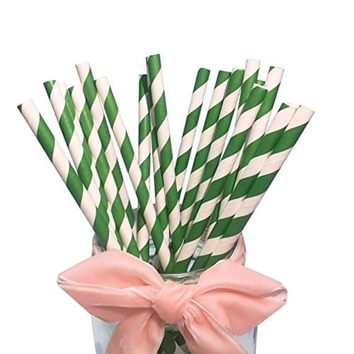 Green Paper Straws (8mm x 200mm) – Innovative Paper Solutions