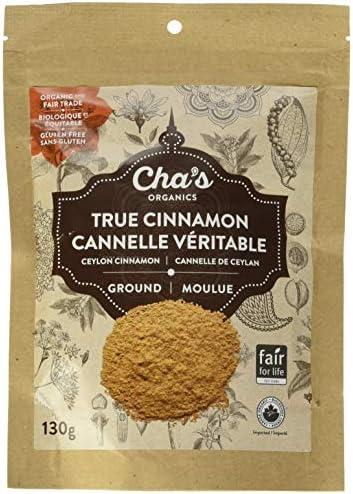 Cha's Organics Fair Trade Organic Ceylon Cinnamon