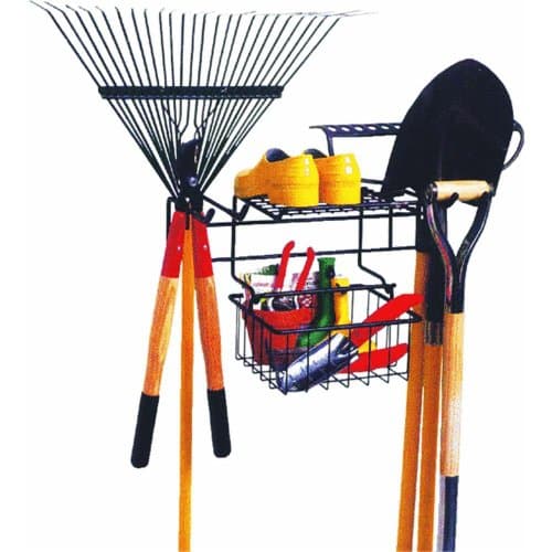 ZIKOPOMI Heavy Duty Metal Hanger, 6 Hooks Garage Tool Organizer for ...
