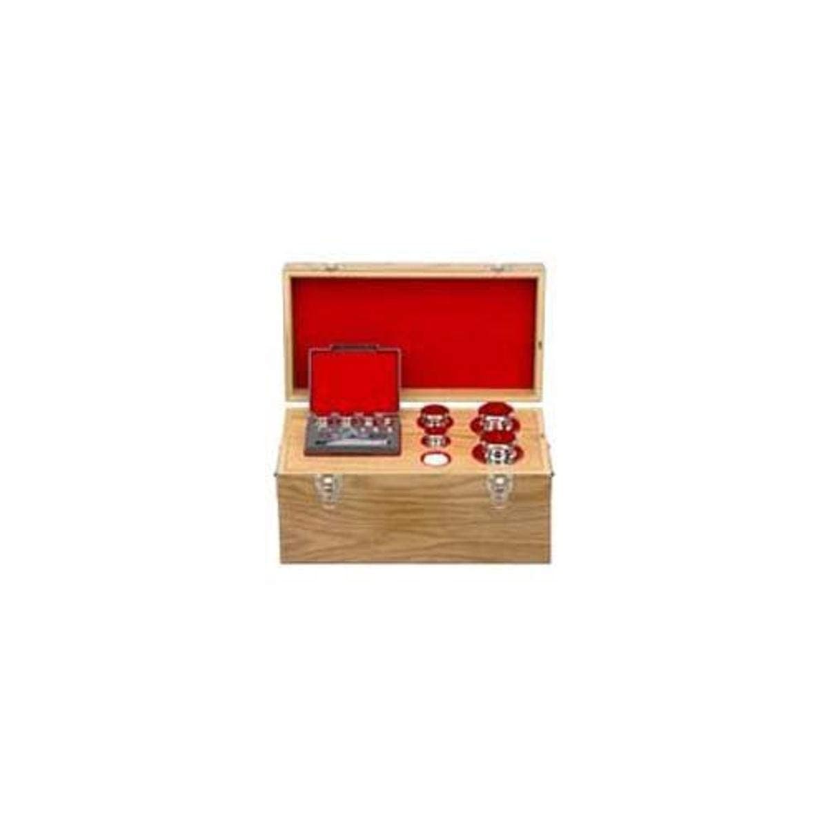 OHAUS 80780449 OIML Class F1 Calibration 2kg-1mg Weight Set, NVLAP ...