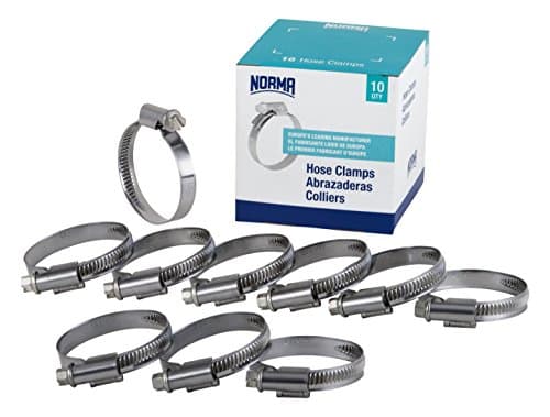 NORMA TORRO WF Worm Drive Hose Clamp | 3 Piece Constructed Hose Clamp