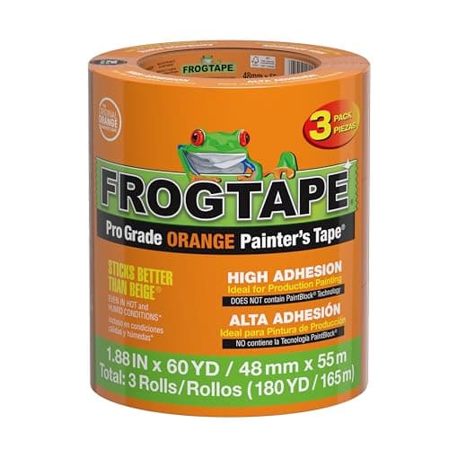 Professional Painter's Tape | Pro Grade Orange, 4 PK | Frogtape