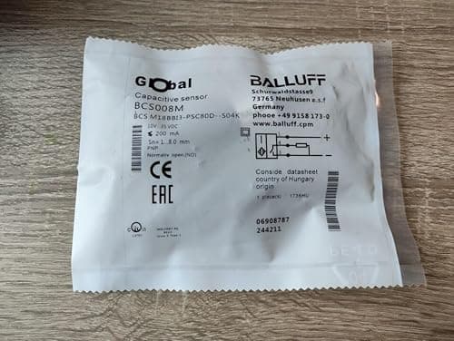 Balluff BCS Capacitive Sensor