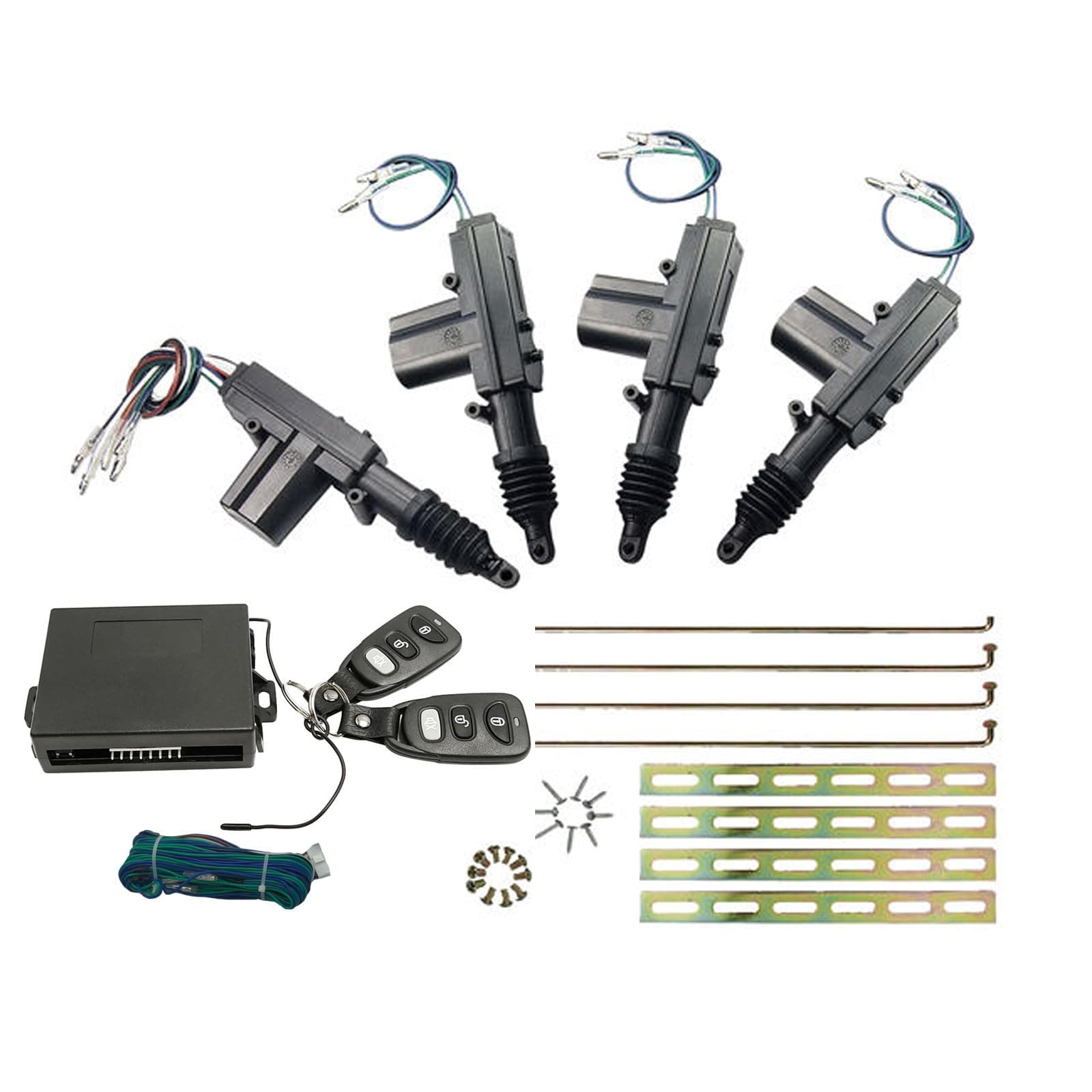 Aiuphing Power Door Lock kit, Universal keyless Entry car kit, Remote ...