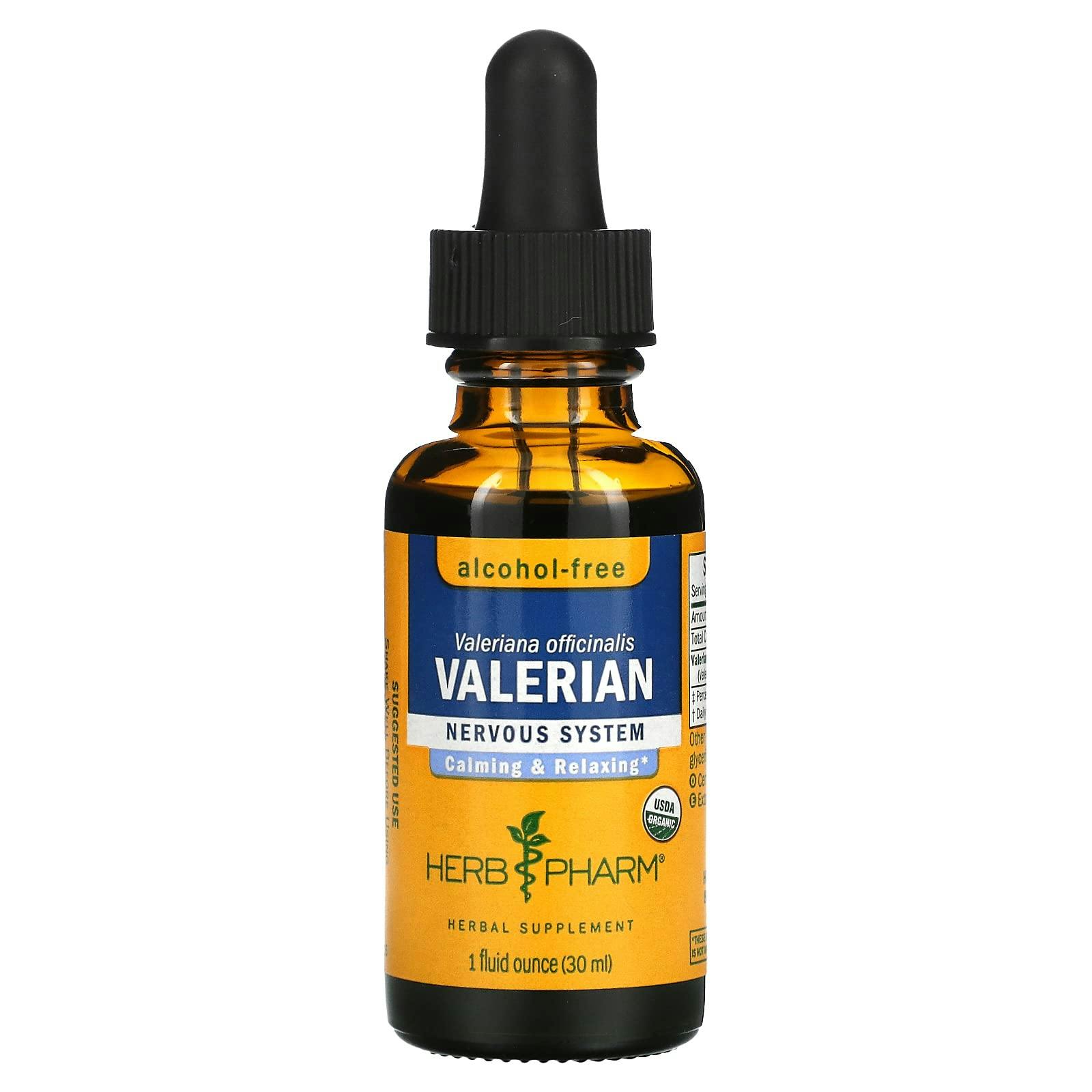 Herb Pharm Certified Organic Valerian Root Extract