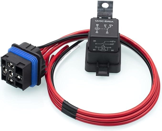 Automotive 12V DC 5-PIN SPDT Bosch Style Automotive Relays Kit Hamolar ...