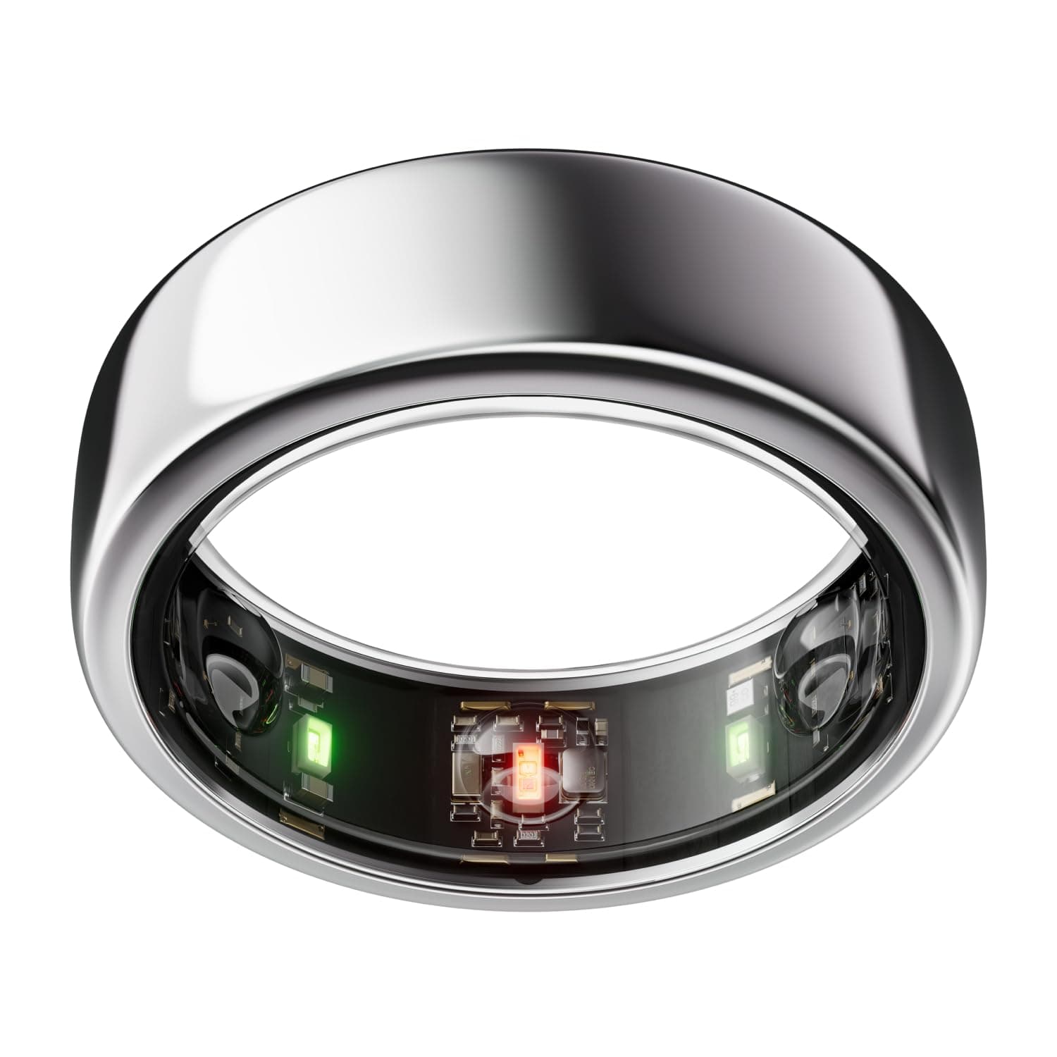 Amazon.com: Oura Ring Gen3 Horizon - Silver - Size 6 - Smart Ring ...