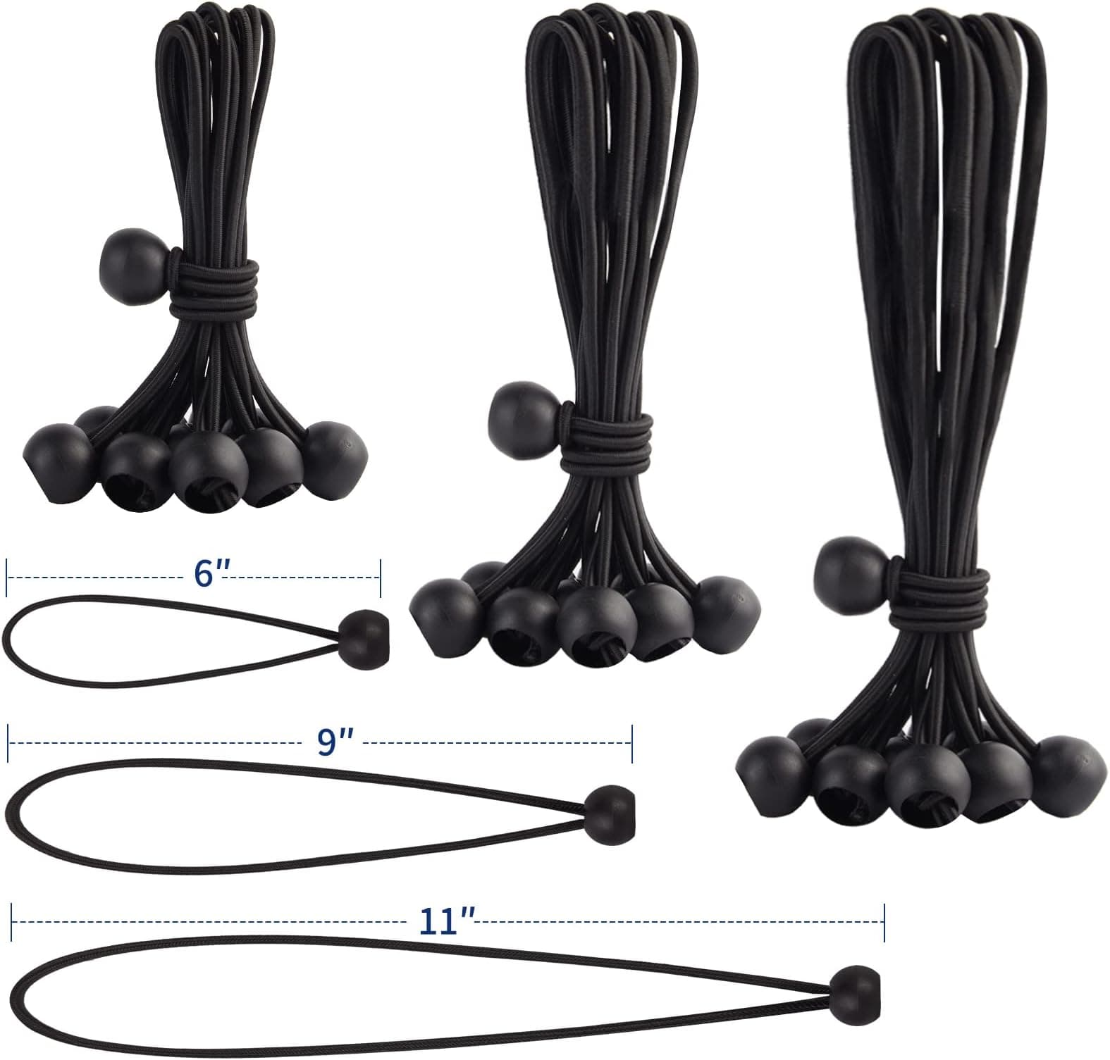 Stayput Bungee / Shock Cord Fastener's, White with White Surface ...