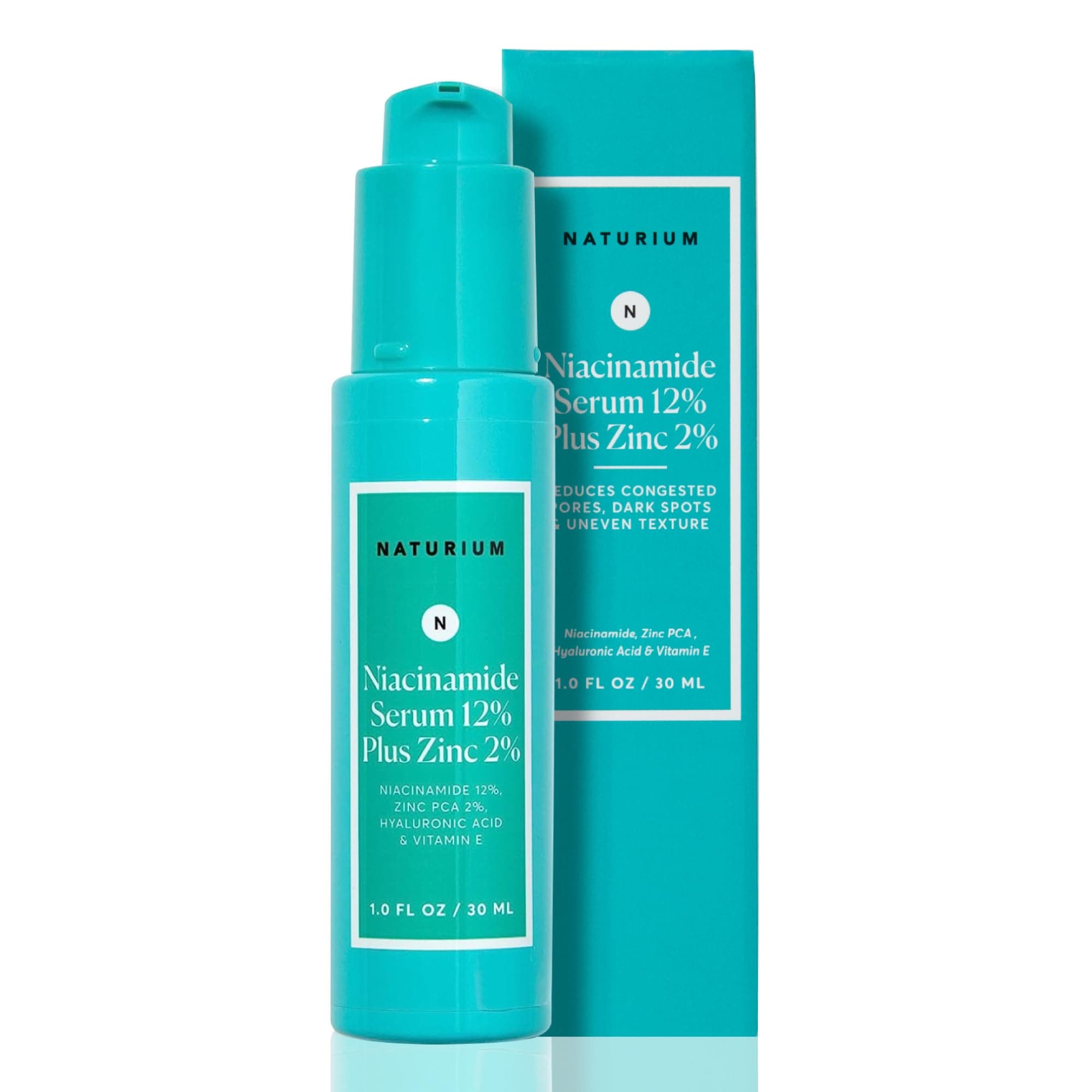 Amazon.com: Naturium Niacinamide Face Serum 12% Plus Zinc 2%, Anti ...