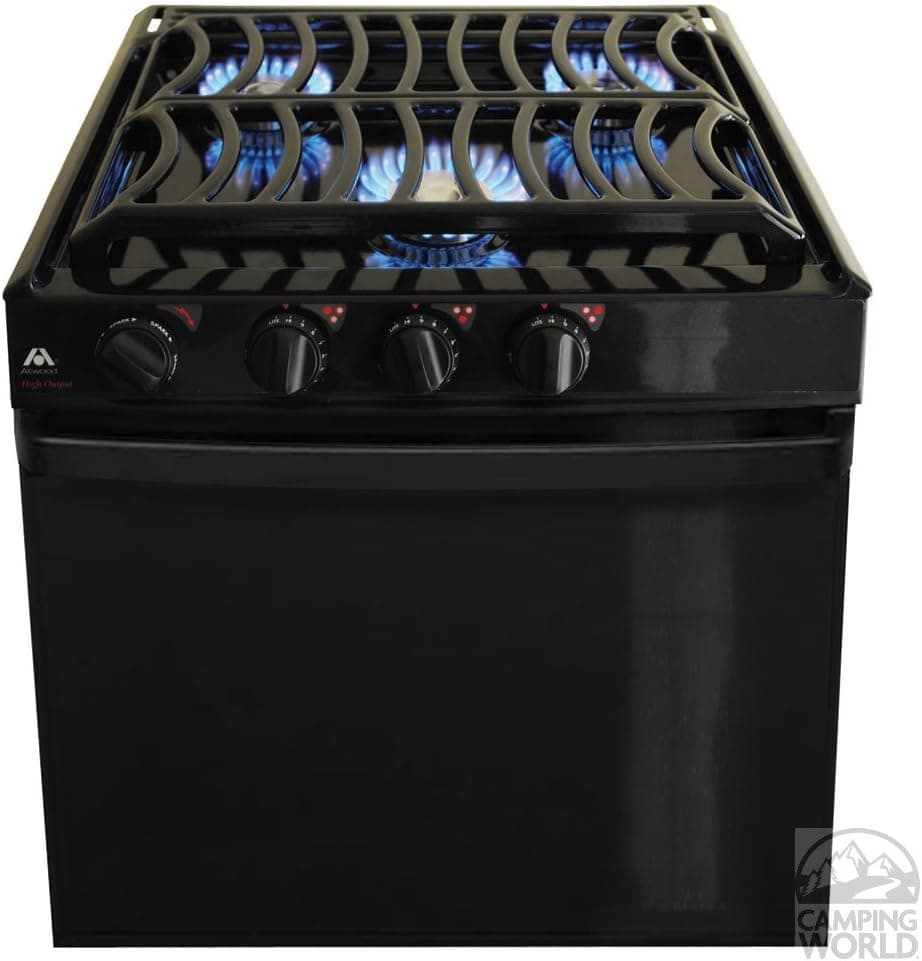 Amazon.com: Atwood 52782 21" Atwood 3-Burner Range, Sealed Burners ...