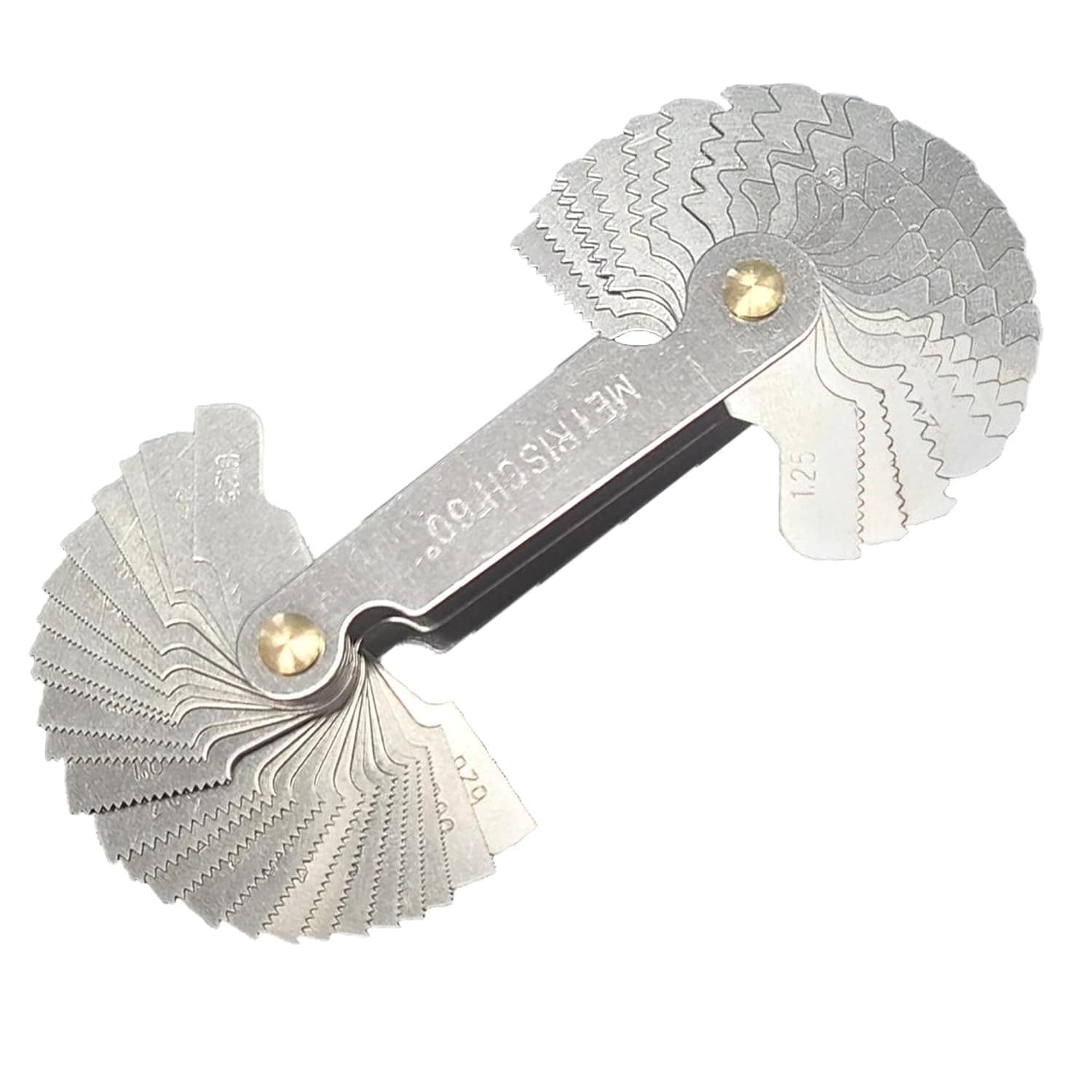 Snapklik.com : Thread Pitch Gauges Measure Tool Set,Stainless Steel ...