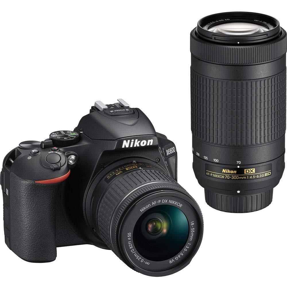 Amazon.com : Nikon D5600 DSLR with 18-55mm f/3.5-5.6G VR and 70 ...