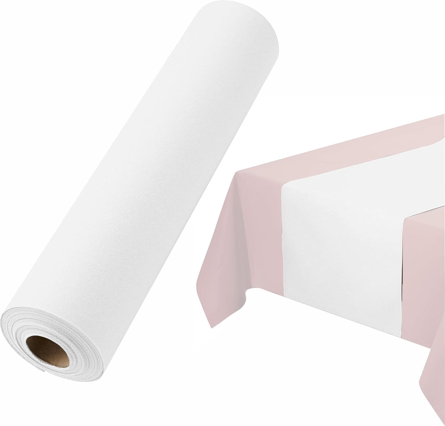 Amazon.com: Disposable Table Runner for Dining Table, 16" 20-Pack Linen ...