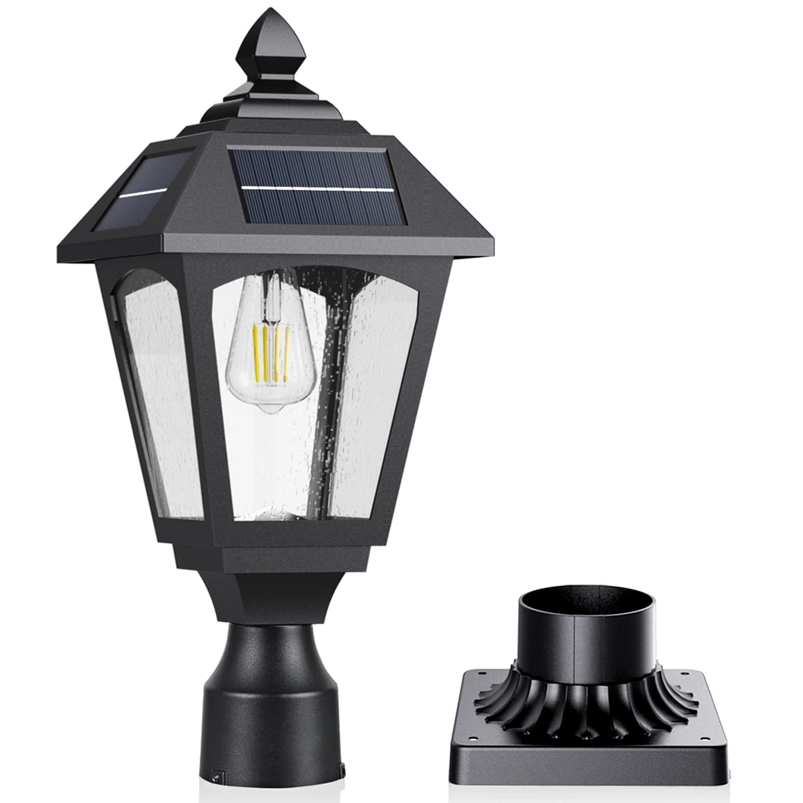 Solar Led Post Lights Outdoor