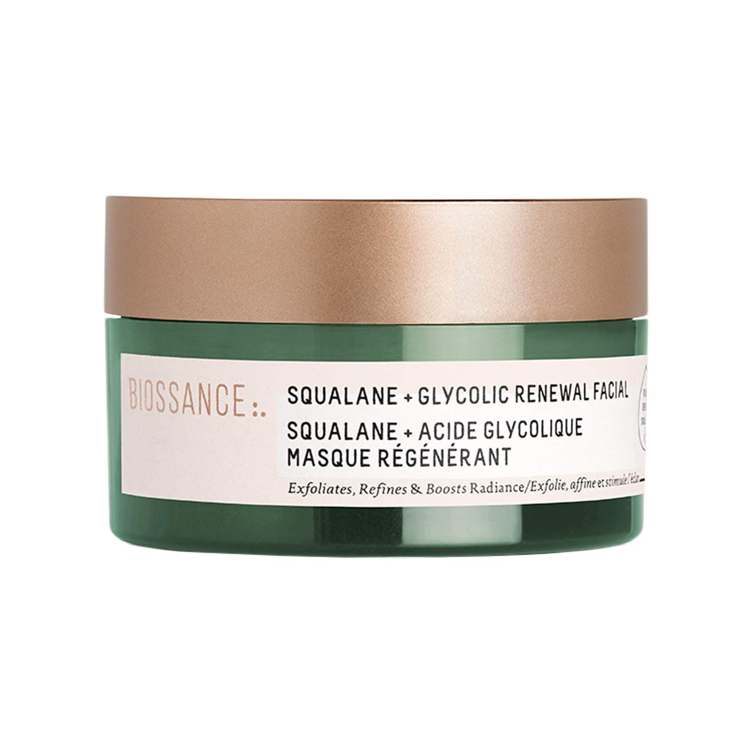 Amazon.com: Biossance Squalane + Glycolic Renewal Facial, 60ml : Beauty ...