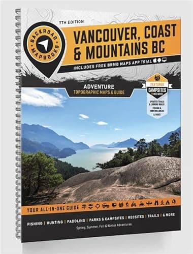 Vancouver, Coast & Mountains BC Backroad Mapbook – Backroad Maps
