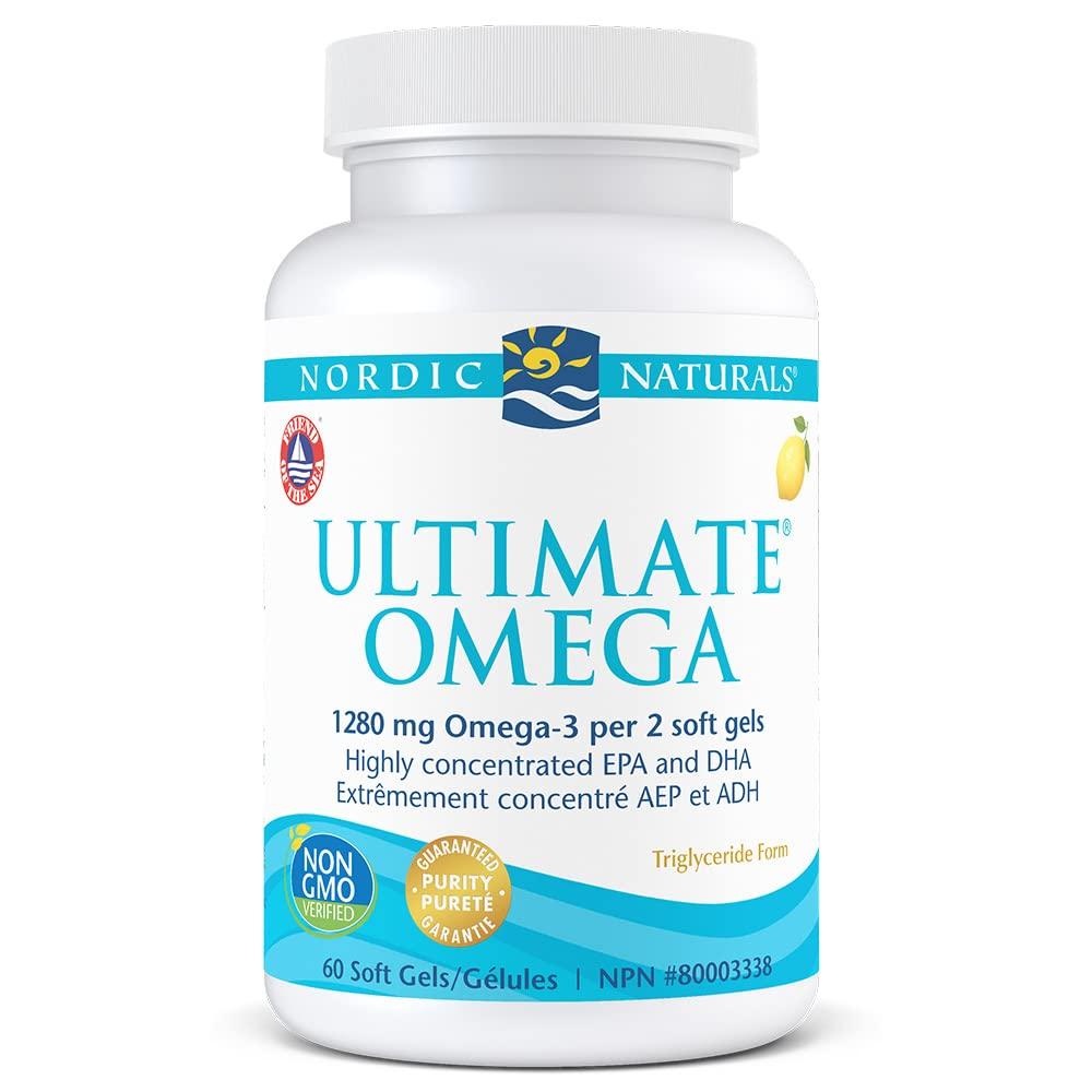 Nordic Naturals Ultimate Omega-D3 120 Count Softgels