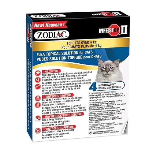 Zodiac Spot on Plus Flea & Tick Control for Cats & Kittens - Cats over ...
