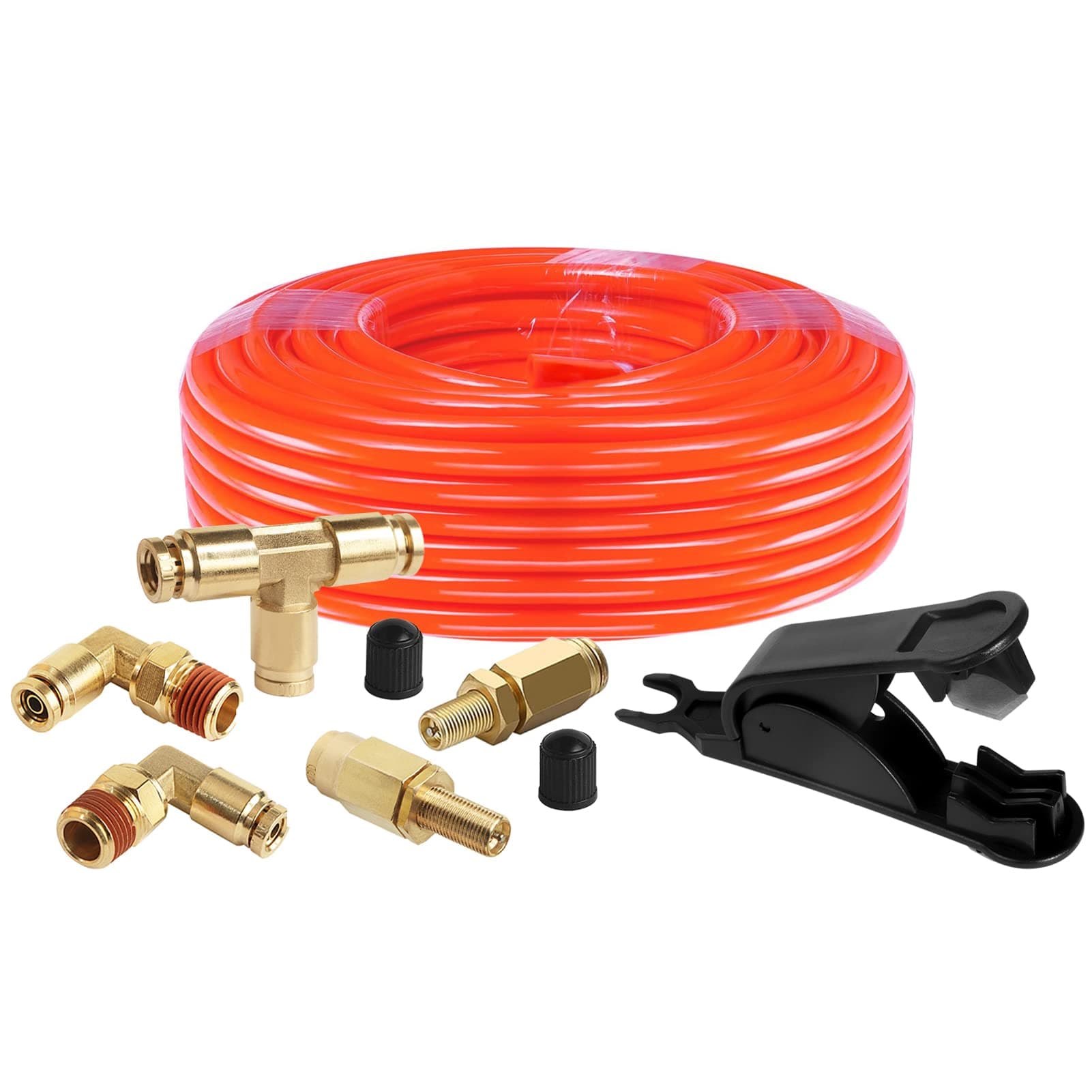 Snapklik.com : 1/4 DOT Air Line Kit For Spring Bag Suspension, Include ...