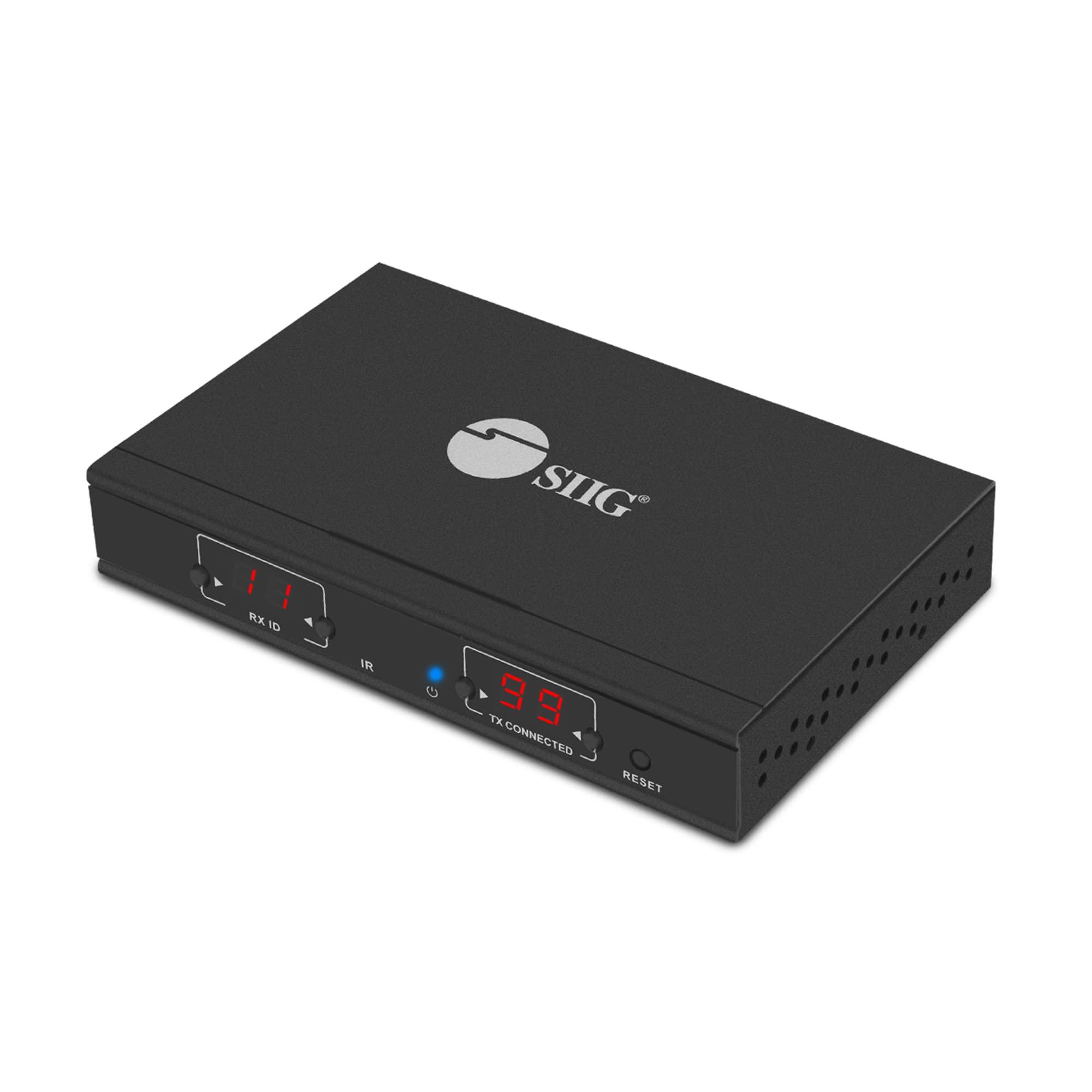 Buy SIIG 1080p HDMI Extender Balun Over IP Ethernet, 394ft, Receiver ...