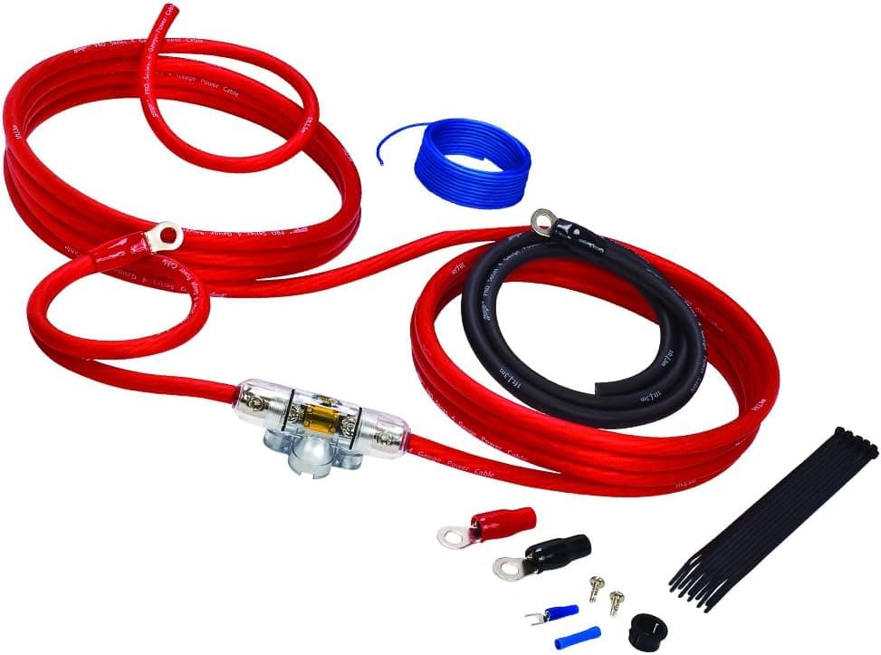 Stinger SK4641 4 Gauge 4000 Series Car Audio Amplifier Installation Kit ...