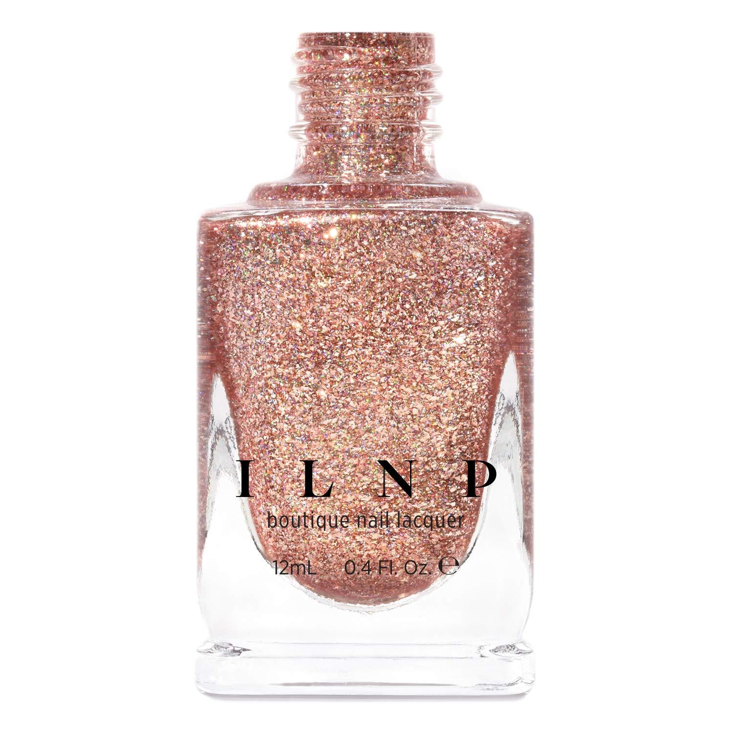 Amazon.com : ILNP Juliette Holographic Nail Polish, Rose Gold : Beauty ...