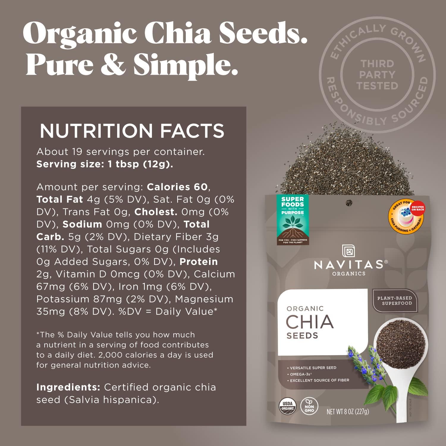 Navitas Organics Organic Chia Seeds